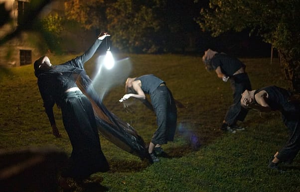 Martina Mlčúchová VIA MOLAE/ CESTA MLYNA site-specific performance